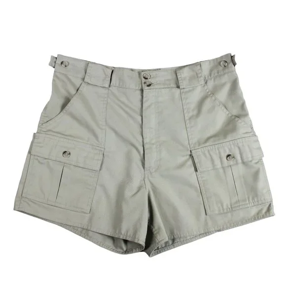 Tilley Endurables Beige High-rise Utility Shorts